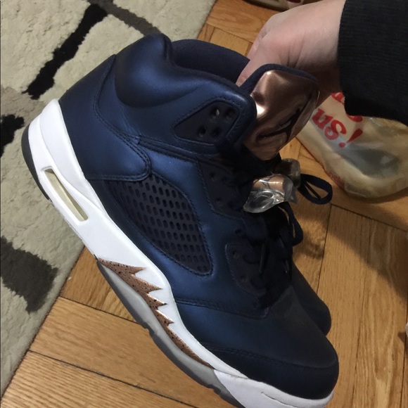 Nike air Jordan 5 retro metallic blue main image 6